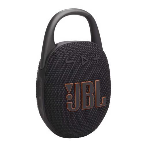 JBL Clip 5 Sistema audio portatile Waterproof e Dustproof con moschettone integrato, Nero