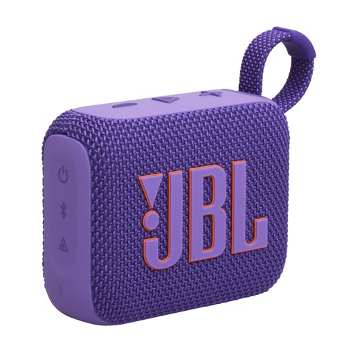 JBL Go 4, Sistema audio portatile waterproof e dustproof, Viola