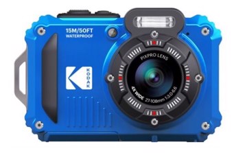 Compatta digitale wpz2 blu waterproof 15m wi-fi 16mp cmo