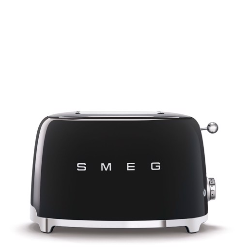 Smeg Tostapane 50's Style – Nero LUCIDO 2x2 – TSF01BLEU