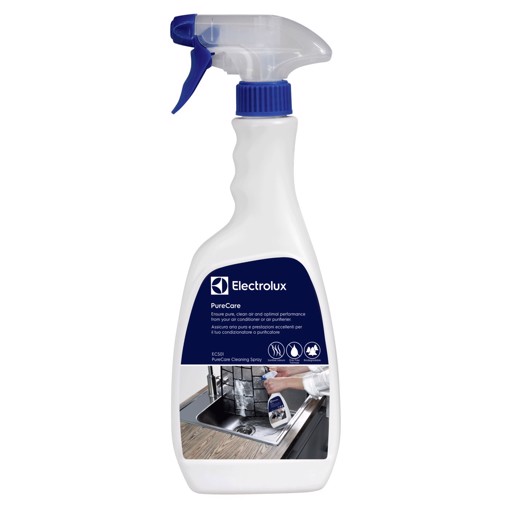 Electrolux Accessori Trattamento Aria Igienizzante Spray Per Condizionatori 500 Ml Soluzione Eco Friendly Per Pulizia Filtri Condizionatori E Purificatori D'Aria ECS01