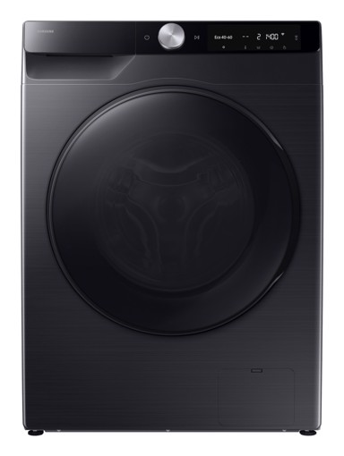 Samsung WD90DG6G94BB/U3 lavasciuga Libera installazione Caricamento frontale Nero
