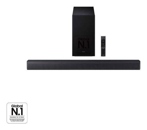 Samsung Soundbar HW-B650F/ZF, Audio 3.1 canali, Wireless Dolby 5.1ch, 2025