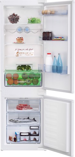 Beko BCHA275K4SN: Frigorifero da Incasso Combinato, Partial No-Frost, h 177.5 cm