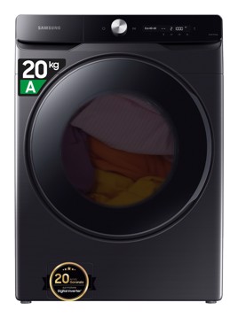 Lavatrice 1000 giri 20kg nera h984 l686 p875 vapore