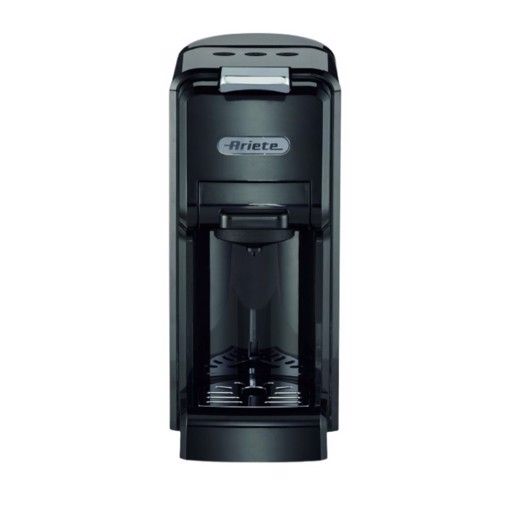 Ariete 1304 Macchina da caffè a cassetti, 1350W, Capacità serbatoio 0,7L, Pressione 19 bar, 2 tipologie di caffè, Capsule Nespresso*, Dolcegusto*, Lavazza A Modo Mio*, Cialde e Polvere, Nero