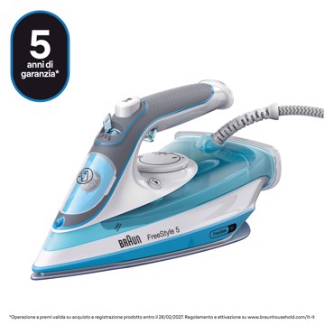 Ferro a vapore piastra ceramic 2600w 180 g/min.anticalc