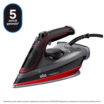 Ferro a vapore piastra ceramic 2700w 220 g/min autospegnimen