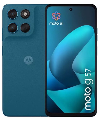 TIM moto g57 Camera 50MP Doppia SIM Android 16.0 5G USB tipo-C 8 GB 256 GB 5200 mAh Blu