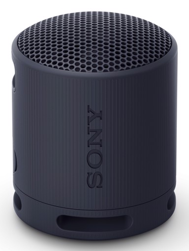 Sony SRS-XB100 - Speaker Wireless Bluetooth, portatile, leggero, compatto, da esterno, da viaggio, resistente IP67 impermeabile e antipolvere, batteria da 16 ore, cinturino versatile, chiamate in vivavoce - Nero