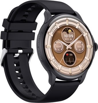 Fitness band nero milanese strap + rubber strap