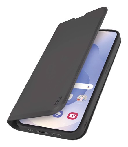 SBS TEWALSAS25EK custodia per cellulare 16,9 cm (6.66") Custodia flip a libro Nero