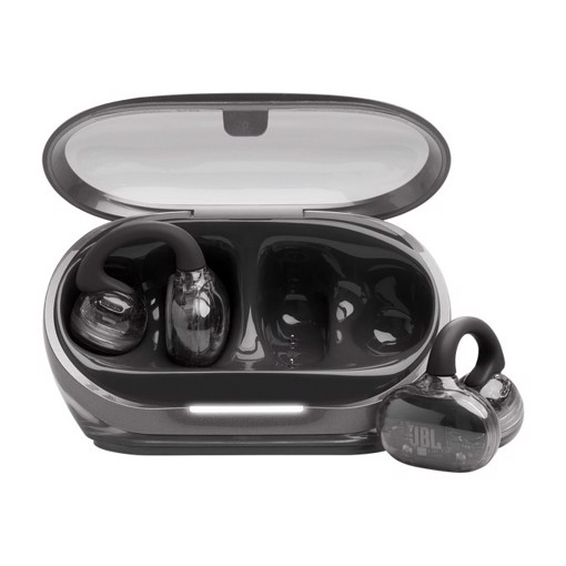 JBL Soundgear Clips Auricolare True Wireless Stereo (TWS) a clip con tecnologia Opensound, Nero