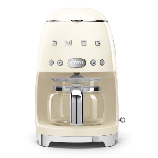 Smeg Macchina da Caffè Filtro 50's Style – Panna LUCIDO – DCF02CREU