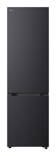 LG GBBS726CEV Frigorifero combinato Fit & Max 60cm, Classe C, 375L, AI Inverter, Black Steel