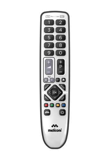 Meliconi Pratico Duo telecomando IR Wireless TV e Decoder