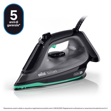 Ferro a vapore piastra ceramic 2700w 220 g/min.anticalc