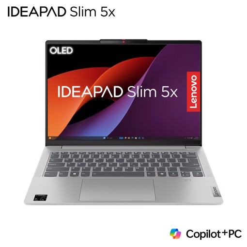 Lenovo IdeaPad Notebook 5 | Display 14'' WUXGA (1920x1200) OLED | Processore QLC X1P-42-100 | Memoria RAM 16GB | Memoria SSD 512GB | Scheda grafica Integrata | Sistema Operativo Windows 11 Home | CLOUD_GREY | Alimentatore incluso