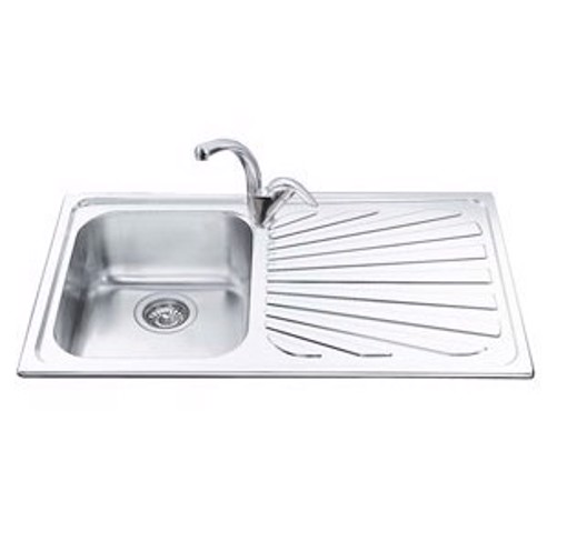 Smeg SP861D lavello Lavello ad incasso Rettangolare Acciaio inossidabile Made in Italy