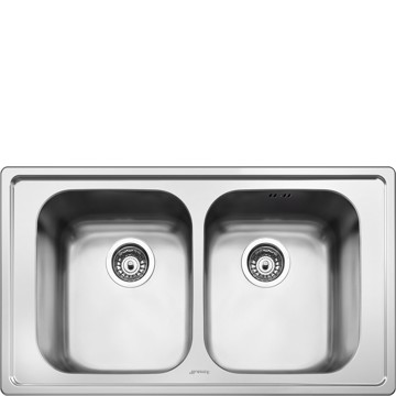 Lavello incasso smeg inox