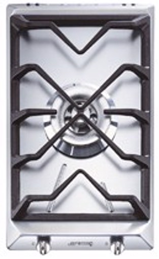 Smeg SRV531GH5 piano cottura Acciaio inossidabile Da incasso 30 cm Gas 1 Fornello(i) Made in Italy