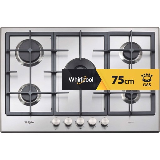 Whirlpool Piano cottura a gas - GMR 7522/IXL Made in Italy
