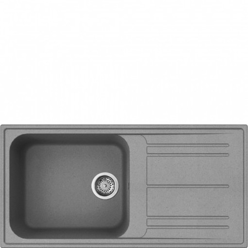 Smeg LZ150CT lavello Lavello montato su piano Rettangolare Granito Made in Italy