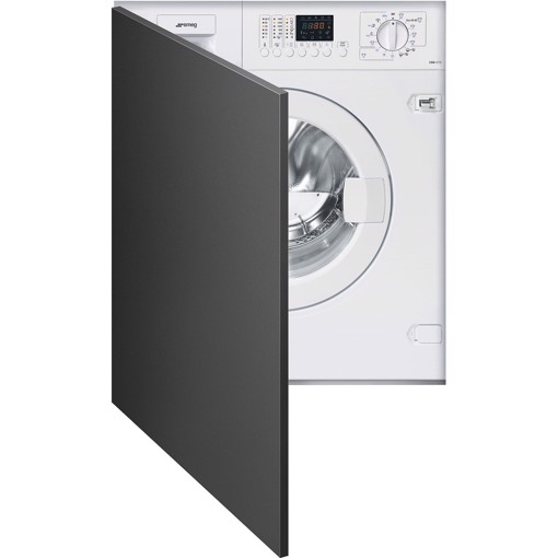 Smeg LSIA147S lavasciuga Da incasso Caricamento frontale Bianco Made in Italy