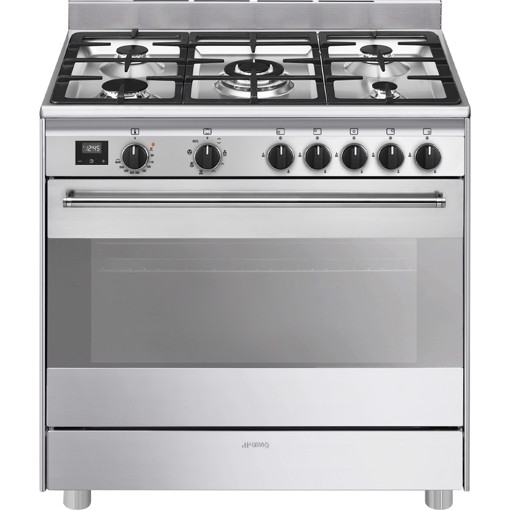 Smeg Master BG91X2 cucina A Elettrico Gas Acciaio inox Made in Italy