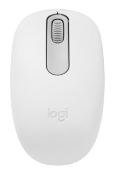 Mouse wireless m196 white bluetooth,1000dpi,batteria aa