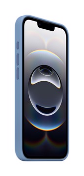 Cover in silicone colore blu