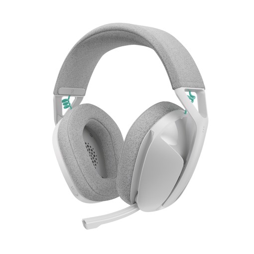 Logitech G G321 LIGHTSPEED, cuffia con microfono gaming wireless Bluetooth, comfort e vestibilità dinamici, microfono su braccio a 16 kHz, PC, PS4, PS5, Nintendo Switch, mobile - Bianco