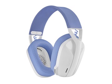 Cuffia gaming g435 white light speed wireless
