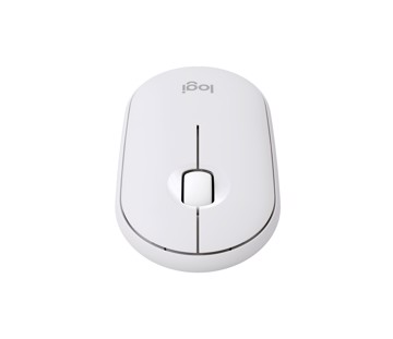 Mouse wireless pebble2 m350 wh wireless,silent,bt,white
