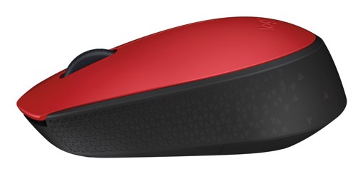 Logitech M171 mouse wireless (rosso)