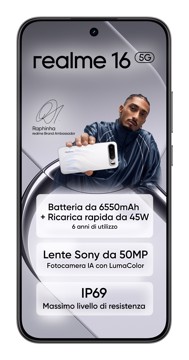 Smartphone r16 5g 8/256 black