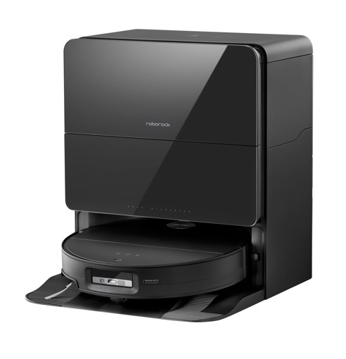 Roborock Saros 10 Robot Aspirapolvere e Lavapavimenti con VibraRise 4.0, Aspirazione 22.000 Pa, LiDAR Retrattile, Dock RockDock Ultra 2.0, Reactive AI 3.0, Sollevamento Mop Automatico, Controllo App e Vocale