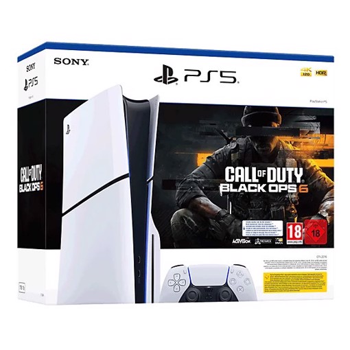 Sony Interactive Entertainment PlayStation 5 Slim - Call of Duty: Black Ops 6 Bundle 1 TB Wi-Fi Nero, Bianco