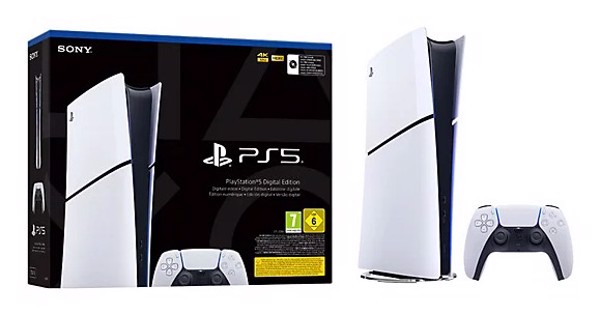 Sony playstation 5 digital edition 825 gb wi-fi nero, bianco - Immagine 9