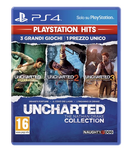 Sony Interactive Entertainment Uncharted: The Nathan Drake Collection, PS Hits, PS4 PlayStation 4
