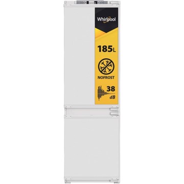 Frigorifero da incasso combi h177,6 metal back
