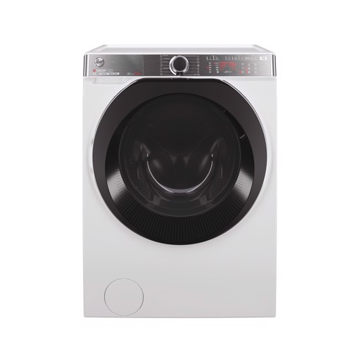 Hoover H-WASH 550 , Lavatrice Carica Frontale 10 KG, 20% più efficente della classe A, 1600 giri, Bianco, Inverter, Vapore, Wi-Fi, H5WPB610AMBC8-S