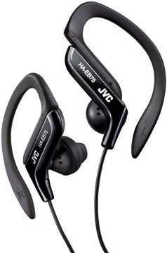 Auricolare sport con clip blk ipx2,cavo 1,2 m,clip regolabi