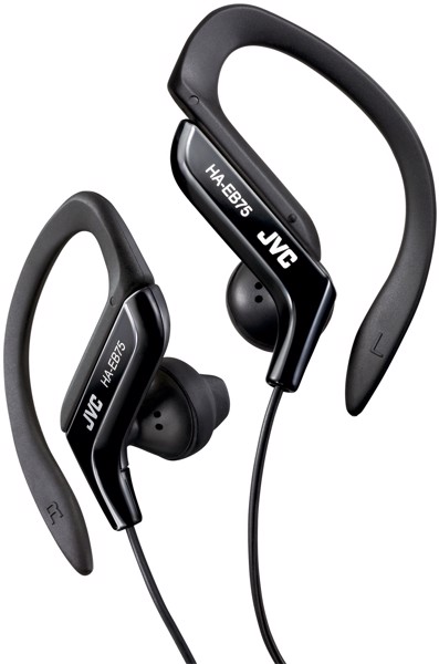 Jvc Nero Ha-Eb75 Cuffie Cablato A Clip, In-Ear Musica