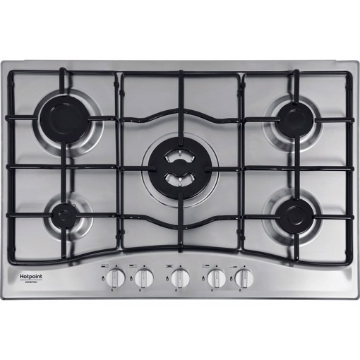 Hotpoint Ariston Ariston Piano cottura a gas PCN 752 T/IX/HAR Made in Italy