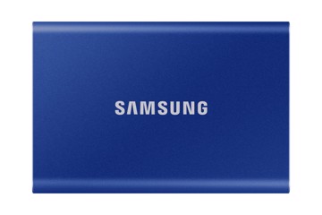 Hard disk ssd portable t7 2tb ssd esterno 2tb - blu