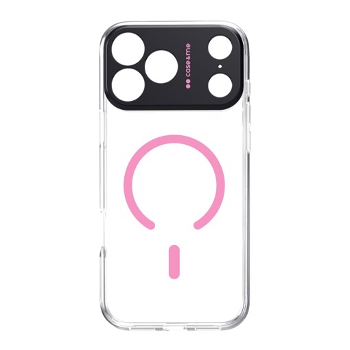 SBS CMCOVCAMTMSIP1769PK custodia per cellulare Cover Rosa, Trasparente