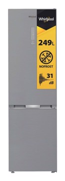 Frigorifero combinato inox h203,5 l59,5 p70,7