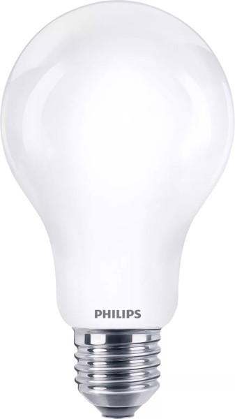 Philips By Signify Bianco Philips Lampadina Smerigliata A Filamento - 150 W A67 E27