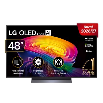 Televisore oled 48" uhd hdr10 t2/s2,4hdmi,2usb,os26,pc,a11.